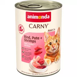 ANIMONDA konzerva CARNY Adult - hovězí, krůta, ráčci 400g ANIMONDA konzerva CARNY Adult - hovězí, krůta, ráčci 400g