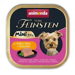 ANIMONDA paštika Vom Feinsten MINI - kuře, kachna, petržel pro psy 100 g ANIMONDA paštika Vom Feinsten MINI - kuře, kachna, petržel pro psy 100 g