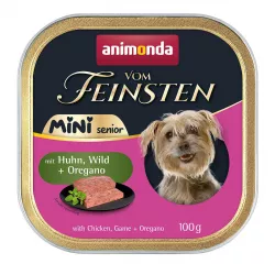 ANIMONDA paštika Vom Feinsten MINI Senior - kuře, zvěřina, oregano pro psy 100 g