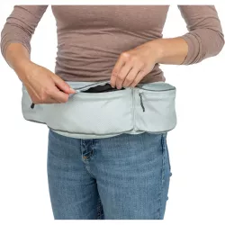 BAGGY Belt, maxi ledvinka, 44x33x18 cm/pas 62-125 cm, žlutá/šedomodrá/lila - LIMITOVANÁ NABÍDKA TRIXIE