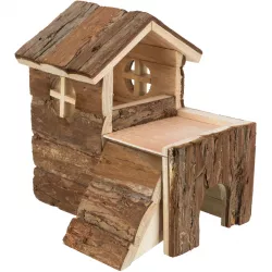 Dřevěný domek BJORK pro křečky, 2 místnosti 15 x 15 x 16 cm TRIXIE