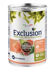 Exclusion Dog Adult konz. mono Salmon 400g