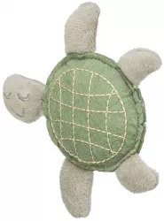 Filcová želva, hračka pro kočky s catnipem, 12 cm, zelená/šedá TRIXIE