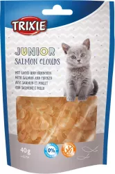 Junior Salmon Clouds - lososové kousky pro koťata 40 g