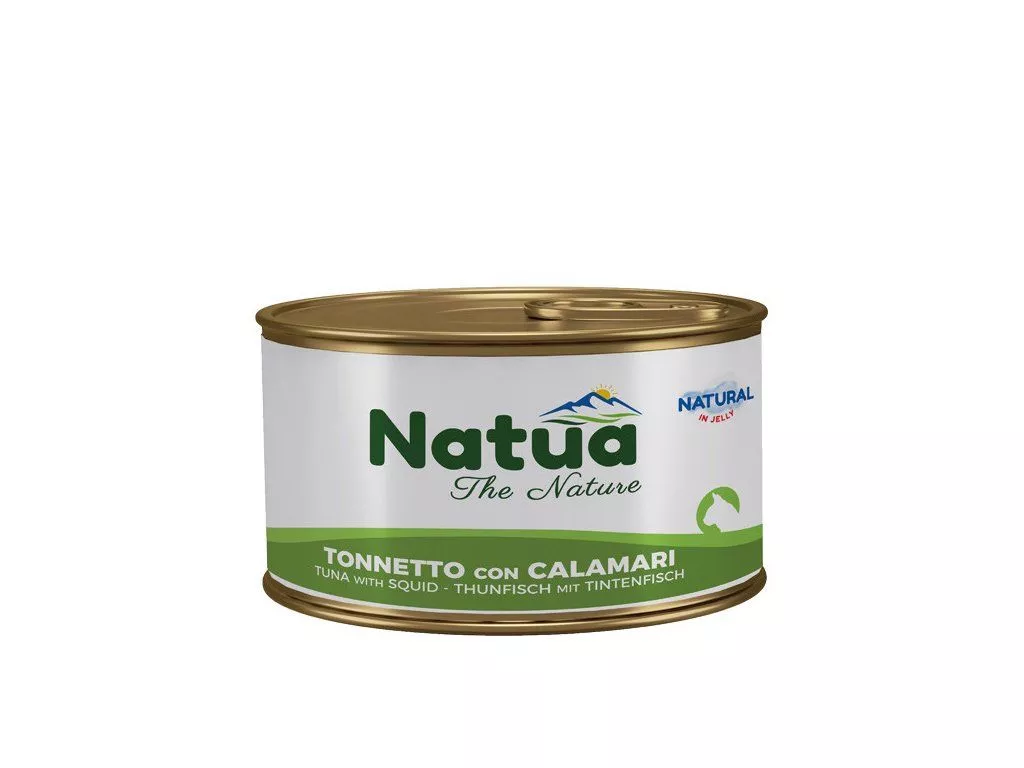 Natua jelly cat tuna with squid 85g