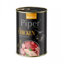 PIPER CAT konzerva pro kočky, s kuřecím masem 400g