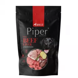 PIPER s hovězími játry a bramborami, kapsička pro psy 500g PIPER s hovězími játry a bramborami, kapsička pro psy 500g