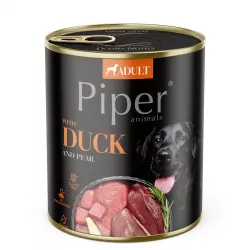 PIPER s kachnou a hruškou, konzerva pro psy 800 g