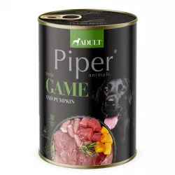 PIPER se zvěřinou a dýní, konzerva pro psy 400g