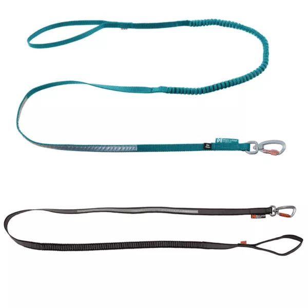 Vodítko Touring bungee leash 2,8m/13mm - šedá Loype