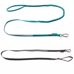 Vodítko Touring bungee leash 2m/13mm - šedá