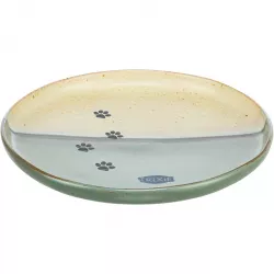 Miska, keramická, 0,2 l, průměr 16 cm, zelená/béžová