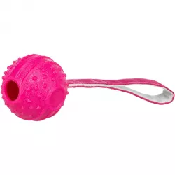 Soft & Strong, míček s poutkem, TPR, 29 cm, růžová TRIXIE