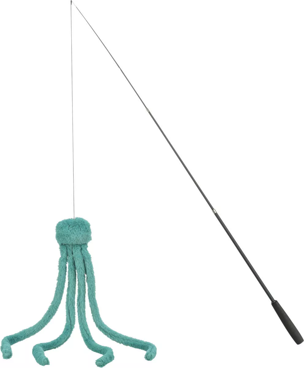 Teleskopický hrací prut s chobotnicí, 42 - 106 cm, sklolaminát TRIXIE