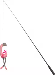 Teleskopický hrací prut s plameňákem, 42 - 106 cm, sklolaminát