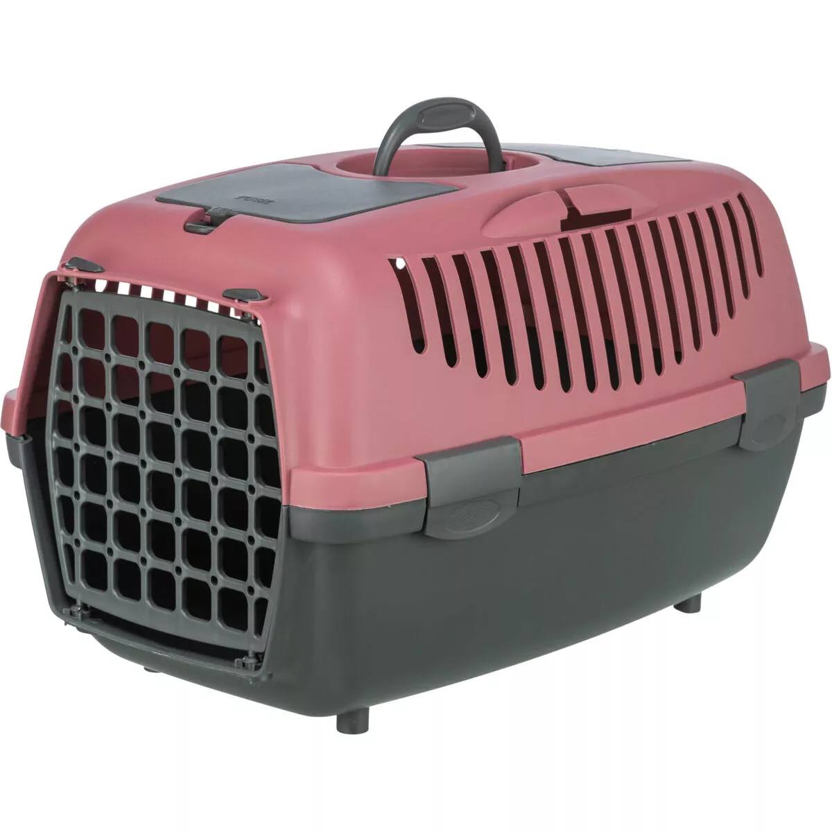 Transportní box CAPRI II, XS-S: 37x34x55cm (max. 8kg), tmavě šedá/starorůžová TRIXIE