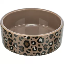 Miska LEO, keramická, 1 l/ø 18 cm, leopardí vzor TRIXIE