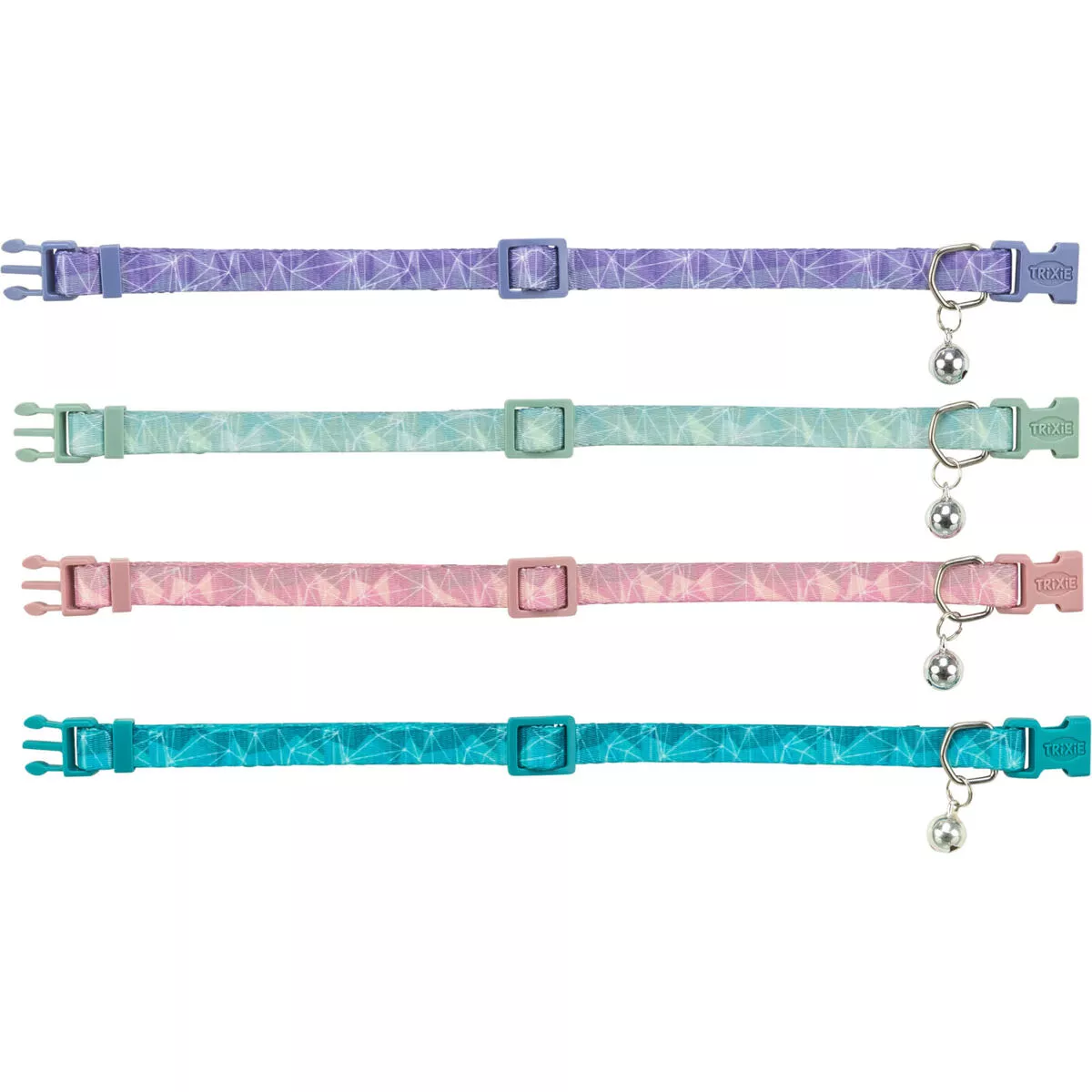 Obojek pro kočky, geometrický design, 20–34 cm/10 mm, různé barvy TRIXIE