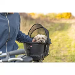 Přepravka na zadní nosič kola pro psa,kryt síťovina 48x29x42 TRIXIE