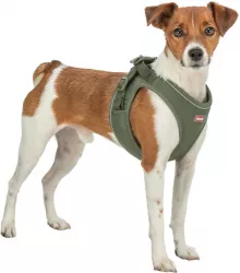 UrbanVest postroj, M: 58–61 cm/20 mm, olivová TRIXIE