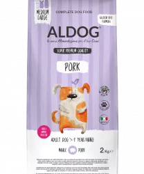 Aldog Adult Pork Medium 2kg