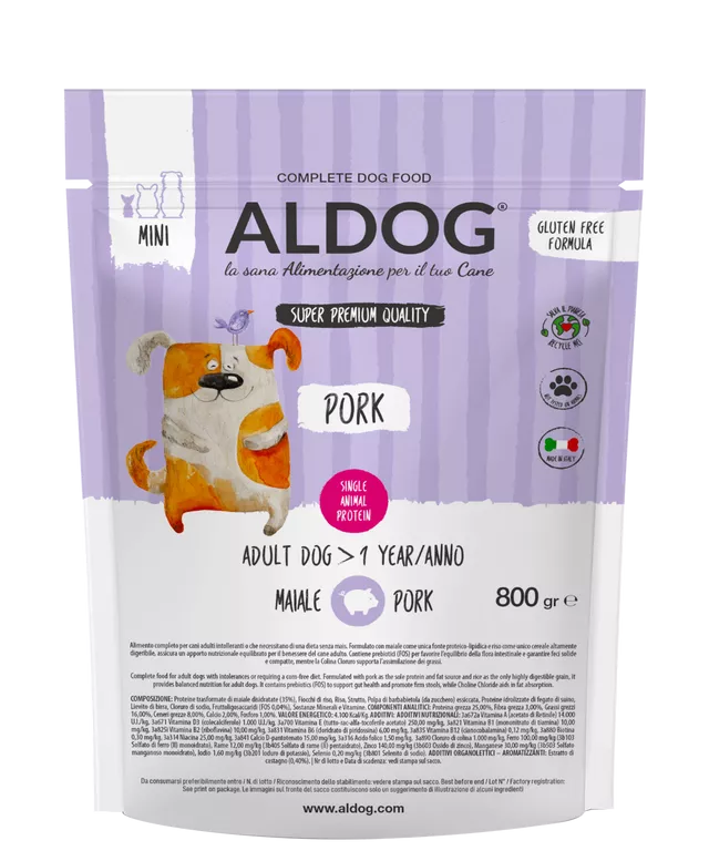 Aldog Adult Pork Mini 2kg