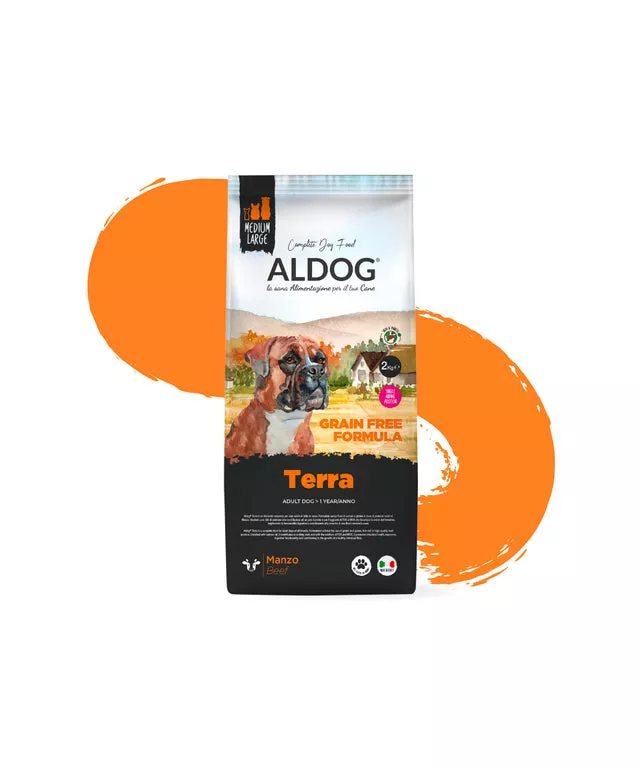 Aldog Grainfree Terra-beef Medium/Large 2kg