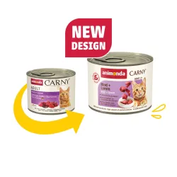 ANIMONDA konzerva CARNY Adult- hovězí, jehněčí 200g