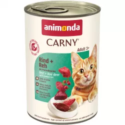 ANIMONDA konzerva CARNY Adult - hovězí, srnčí,brusinky 400g