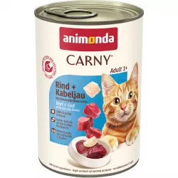 ANIMONDA konzerva CARNY Adult -hovězí, treska, petržel 400g