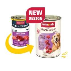 GRANCARNO Adult - hovězí, jehněčí 400g Animonda