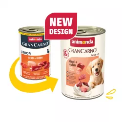 GRANCARNO JUNIOR - hovězí + kuřecí 400g Animonda GRANCARNO JUNIOR - hovězí + kuřecí 400g Animonda