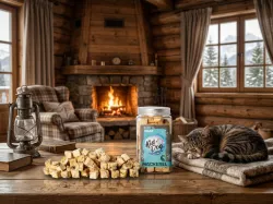 KIDDOG Super Premium 100% freeze dried MACKEREL CUBES - čisté maso z makrely, sušené mrazem 60 g