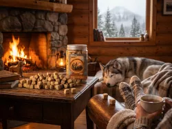 KIDDOG Super Premium 100% freeze dried OSTRICH CUBES - čisté pštrosí maso sušené mrazem 100 g