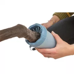 PAW CLEANER - kalíšek k čištění tlapek, L-XL, silikon/plast, modrá TRIXIE