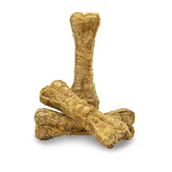 KIDDOG 100% Natural Snack, buvolí průdušnice ve tvaru kosti 15 cm / 200 g (2 ks)