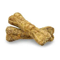 KIDDOG 100% Natural Snack, buvolí průdušnice ve tvaru kosti 15 cm / 200 g (2 ks)