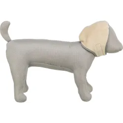 Chrániče uší, šála, béžová/šedá TRIXIE