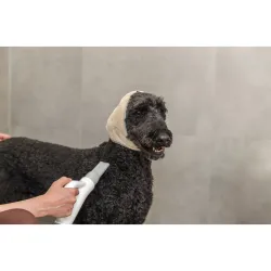 Chrániče uší, šála, béžová/šedá TRIXIE