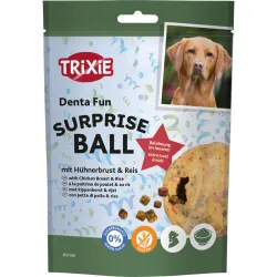 Denta Fun Surprise Ball s kuřecím masem a rýží, ø 7 cm, 100 g TRIXIE