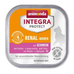 INTEGRA PROTECT NIERE/RENAL dieta vepřové maso pro kočky100g Animonda INTEGRA PROTECT NIERE/RENAL dieta vepřové maso pro kočky100g Animonda