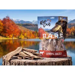 KIDDOG B.A.R.F. 100 % Beef freeze dried - čisté hovězí maso sušené mrazem 200 g