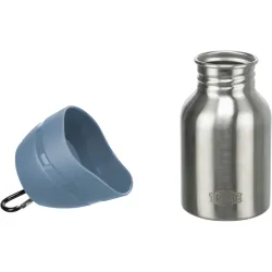 Láhev kovová s plastovou miskou 300 ml TRIXIE