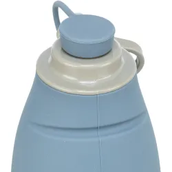 Lahev na vodu se sklopnou silikonovou miskou, 0.55 l, plast/silikon TRIXIE