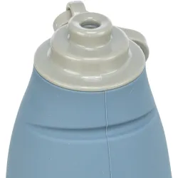 Lahev na vodu se sklopnou silikonovou miskou, 0.55 l, plast/silikon TRIXIE
