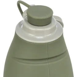 Lahev na vodu se sklopnou silikonovou miskou, 0.55 l, plast/silikon TRIXIE