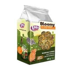 LOLOPets BLOOMY list měsíčku lékařského pro hlodavce, 40 g