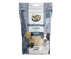 LOLOPets Cookies CHARM, sušenky pro krásnou srst s řasou, 350 g
