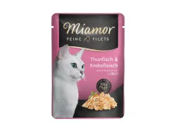 Miamor Feine Filets Pouch Thun & Krebs 100g