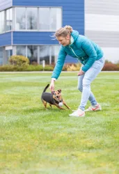 Míček na laně, přírodní guma, 6 / 30 cm, různé barvy TRIXIE
